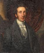 John Ponsford Portrait of a gentleman. Signed and dated Ponsford 1842 oil painting on canvas